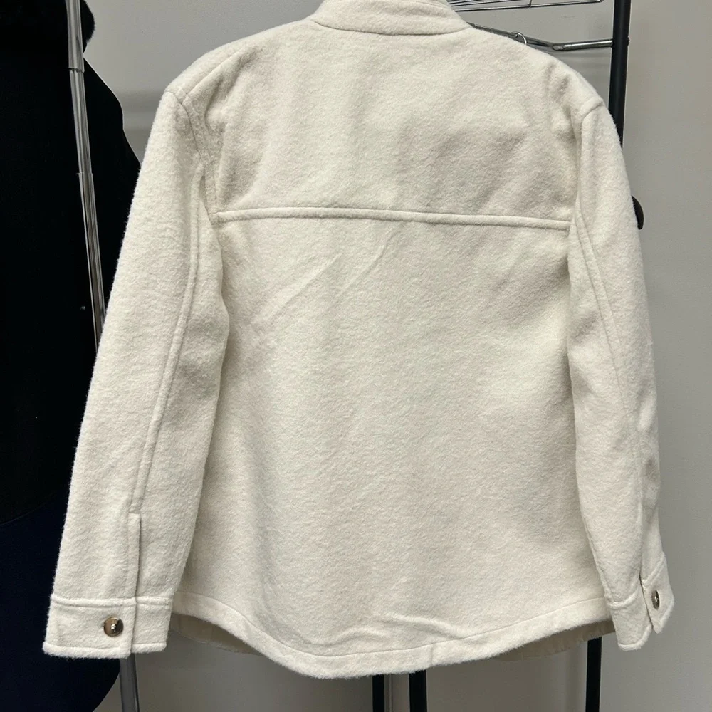 Joie Cream Wool Jacket - Picture 2 of 11